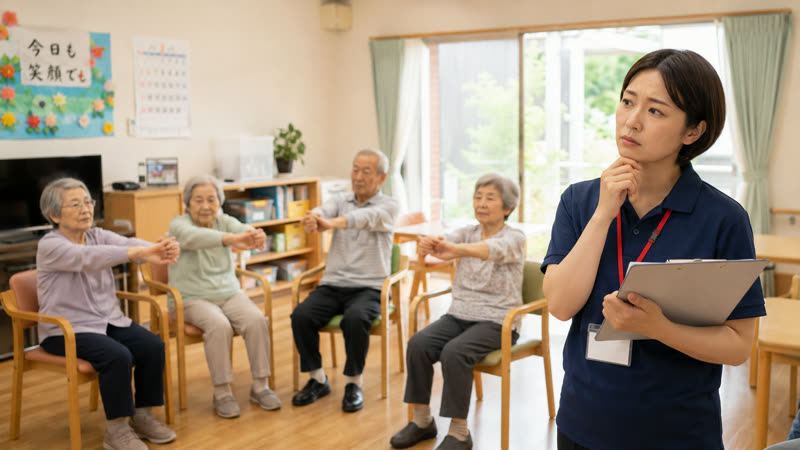 座位中心の運動